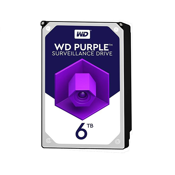 1-Western Digital Purple 6 TB internal hard drive هارد دیسک اینترنال 6 ترابایت بنفش Western Digital Purple