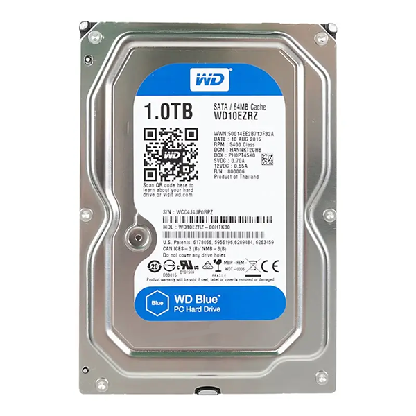 هارد اینترنال 1 ترابایت آبی وسترن Western Digital Blue