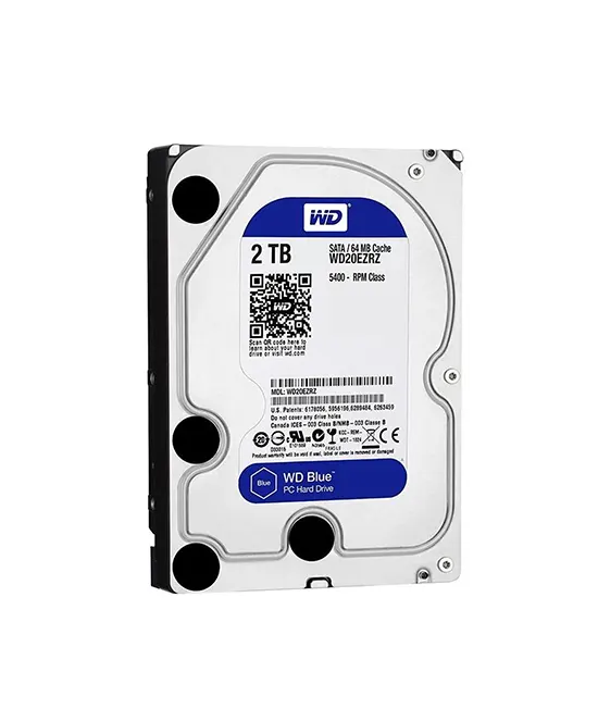 هارد دیسک اینترنال 2 ترابایت آبی Western Digital Blue