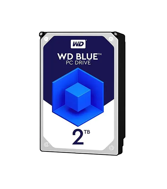 هارد دیسک اینترنال 2 ترابایت آبی Western Digital Blue