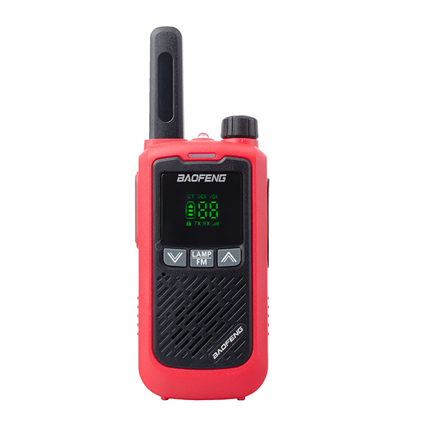 1-Baofeng BF-T17 portable wireless monitor (red) بیسیم مانیتوردار قابل حمل بائوفنگ BF-T17 (قرمز)