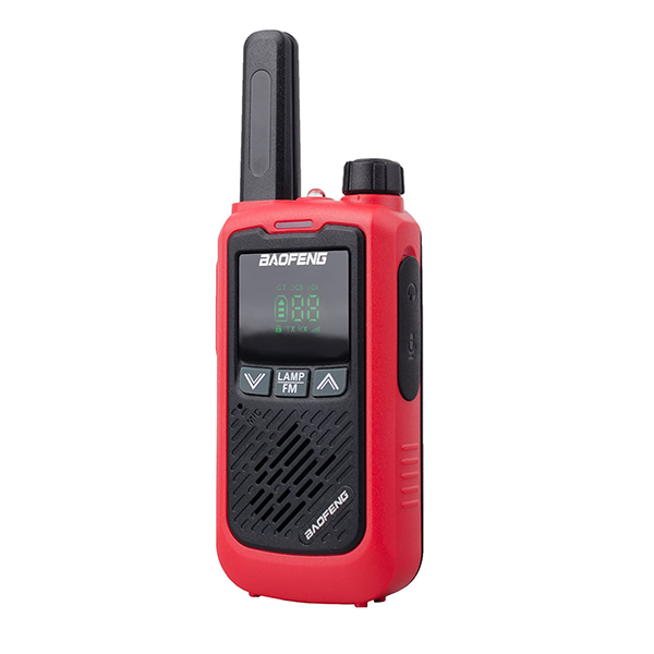 5-Baofeng BF-T17 portable wireless monitor (red) بیسیم مانیتوردار قابل حمل بائوفنگ BF-T17 (قرمز)