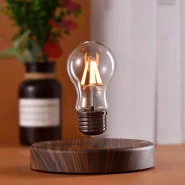 لامپ معلق پایه چوبی Magnetic Lamp
