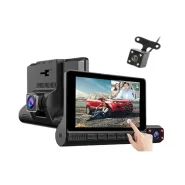 دوربین ثبت وقایع 3لنزه هم زمان 360درجه لمسی کیفیت فول