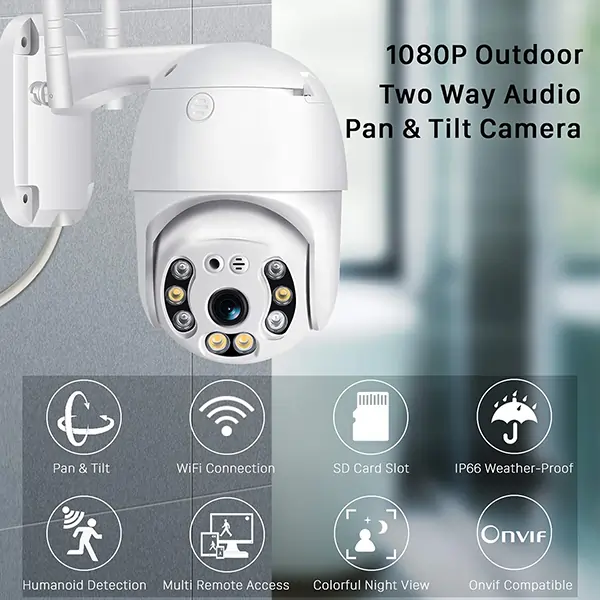 4-Mini-speed-dome-wireless-Wi-Fi-camera-model-Q8 دوربین وای فای مینی اسپید دام V380 وایرلس مدل Q8
