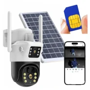 دوربین سولار سیمکارتی PTZ آلارم هوشمند