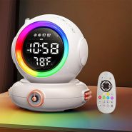 ساعت رومیزی و اسپیکر ASTRONAUT WAKE UP LIGHT