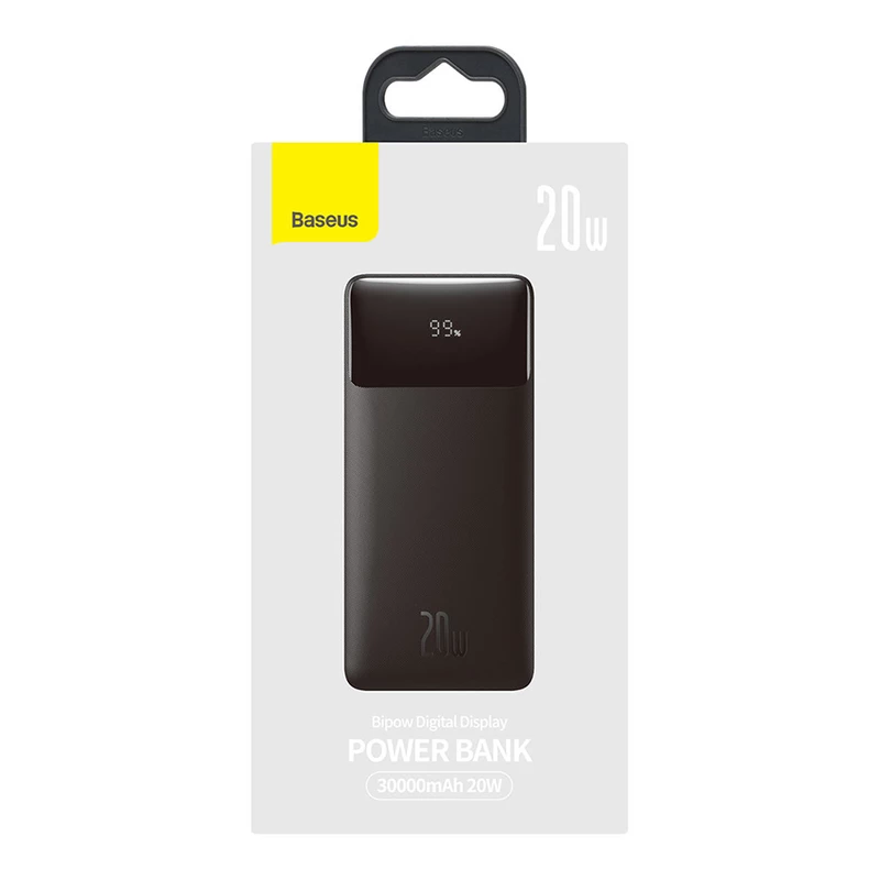 4-Besos PPDML-N 30000mAh power bank پاوربانک باسئوس مدل PPDML-N01 ظرفیت 30000 میلی آمپر ساعت