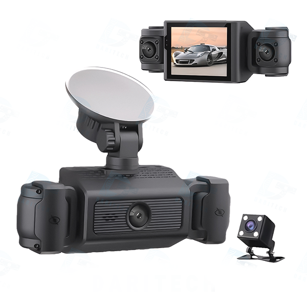1-S7 model 4-lens 360-degree event recording camera دوربین ثبت وقایع 4 لنزه 360 درجه مدل S7