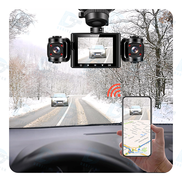 4-S7 model 4-lens 360-degree event recording camera دوربین ثبت وقایع 4 لنزه 360 درجه مدل S7
