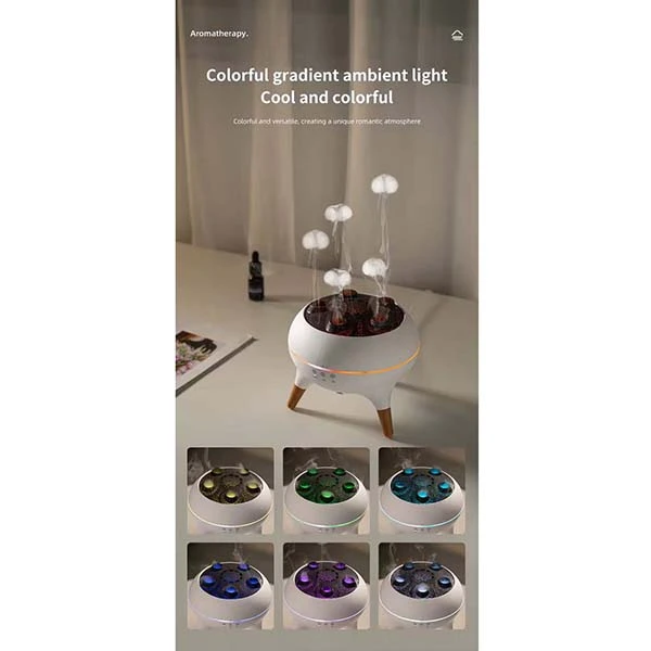 IMG_20250215_161556_370 دستگاه بخور سرد با بخار عروس دریایی Jellyfish Aroma Diffuser