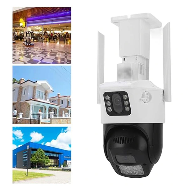 دوربین مداربسته مینی اسپید دام دو لنزه V380
