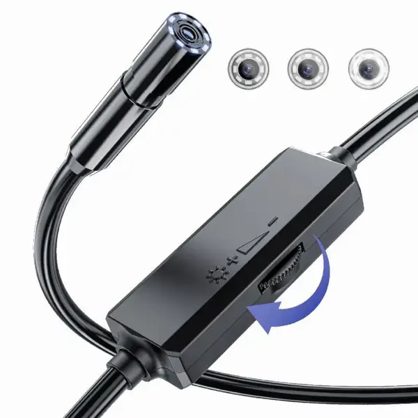 WSE8x5SL-03 (1) دوربین آندوسکوپی شلنگی ۱۰ متری Lightning (ios)