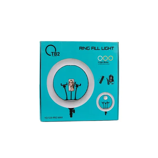 YQ 520 PRO MAX TB22 رینگ لایت مدل YQ 520 PRO MAX TB2