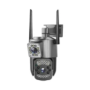 دوربین مداربسته مینی اسپیددام سیمکارتی دو لنز مدل SC03-W-L