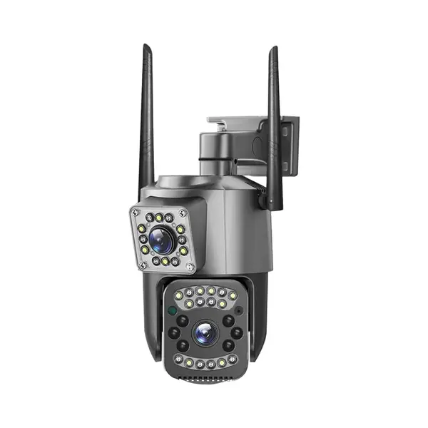 دوربین مداربسته مینی اسپیددام سیمکارتی دو لنز مدل SC03-W-L