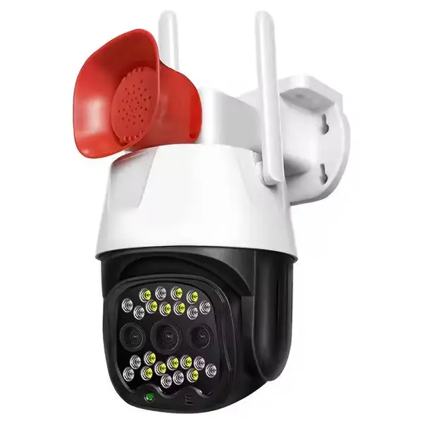 5656 دوربین مداربسته مینی اسپیددام چرخشی SIM آژیردار A7 مدل V380