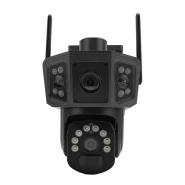 دوربین مداربسته مینی اسپید دام خورشیدی (سولار) سیمکارتی چرخشی V380 4K 8MP