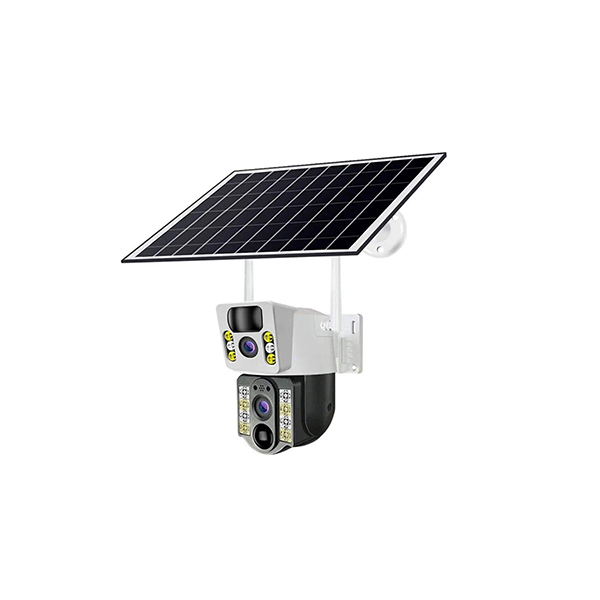 دوربین مداربسته مینی اسپیددام سولار سیمکارتی ۲ لنز مدل V380