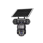 دوربین مداربسته مینی اسپیددام خورشیدی(سولار)سه لنز سیمکارتی TZ3 مدل OKAM PRO