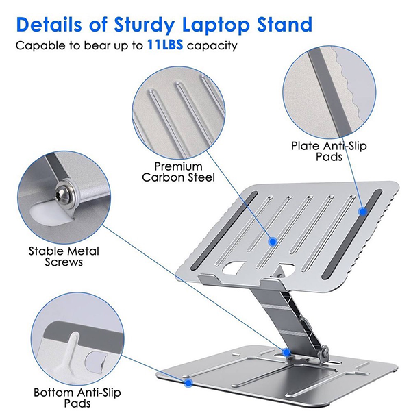 4-Laptop stand model A1 پایه نگهدارند لپ تاپ مدل A1