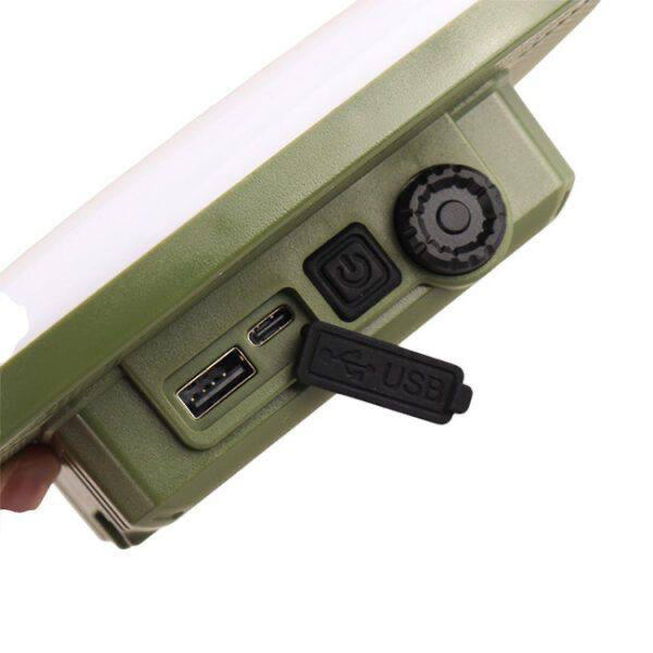 1-Multifunctional Outdoor light چراغ آویز کمپینگ مدل D83-3 شارژی Multifunctional Outdoor light