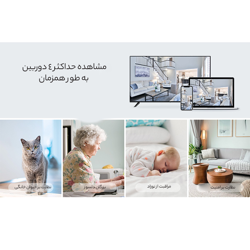 دوربین بیبی کم بلورمز 2K مدل A31 Blurams