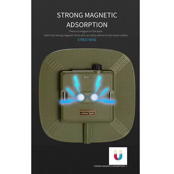9-Multifunctional Outdoor light چراغ آویز کمپینگ مدل D83-3 شارژی Multifunctional Outdoor light