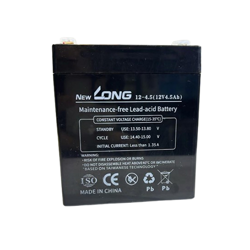 باتری 12V 4/5 Ah برند نیو لانگ (12ولت 4.5 آمپر) باتری 12V 4/5 Ah برند نیو لانگ (12ولت 4.5 آمپر)