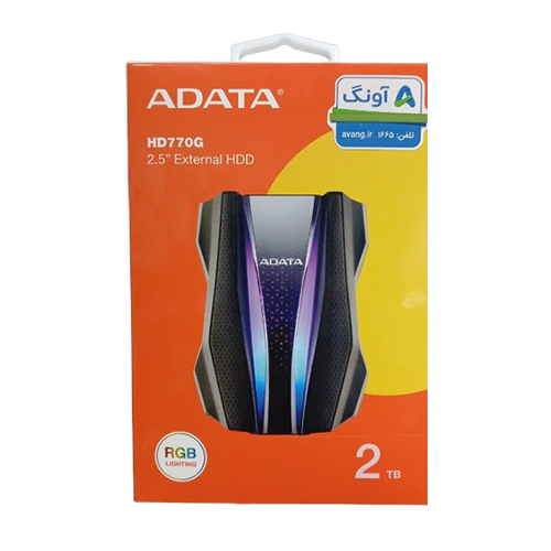 هارد اکسترنال ای دیتا مدل HD770G با ظرفیت 2 ترابایت
