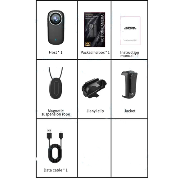 بادی کمرا , دوربین ورزشی و پلیسی مدل S15-4K – WiFi