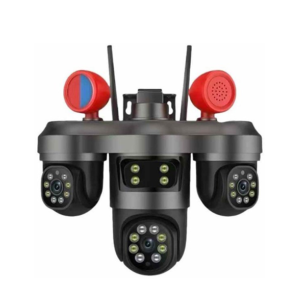 055 دوربین مینی اسپیددام سیمکارتی سه لنزه V380 PRO CD36