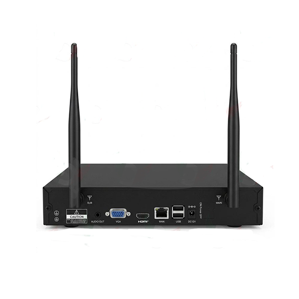پکیج دوربین مداربسته چرخشی بیسیم ، وایرلس ، وای فای 4 کانال 3 مگاپیکسل مدل ESEE Cloud